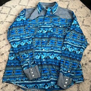 Men’s Tin Haul button up western shirt